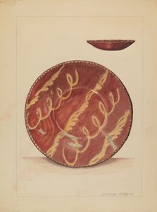 Piatto, c. 1936 da Gertrude Lemberg