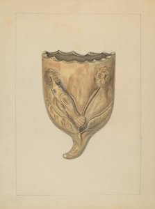 Tasca da parete per fiori, 1935-1942