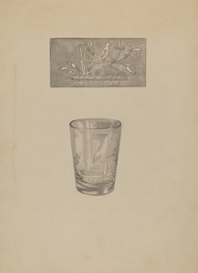 Bicchiere da whisky, 1935-1942 da Gertrude Lemberg