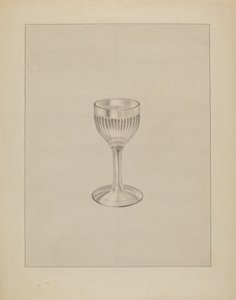 Bicchiere da vino, c. 1936 da Gertrude Lemberg