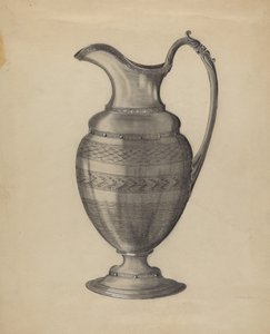 Brocca di peltro da Gertrude Schmidt