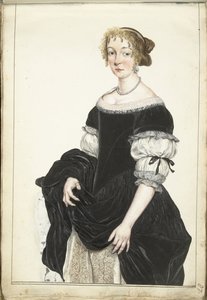 Ritratto di Aletta Pancras da Gesina ter Borch