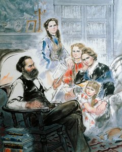 Karl Marx e la sua famiglia