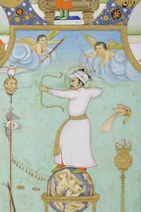 (dettaglio) Ritratto allegorico di Jahangir