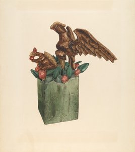 Scoiattolo e aquila da Giacinto Capelli