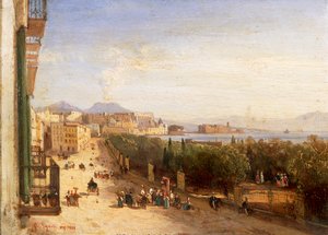 Riviera di Chiaia dal Palazzo Esterhazy