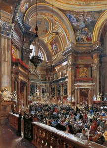 Interno della cappella del Tesoro di San Gennaro