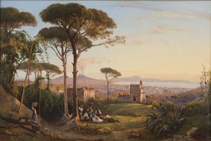 Napoli vista da La Conocchia, 1844