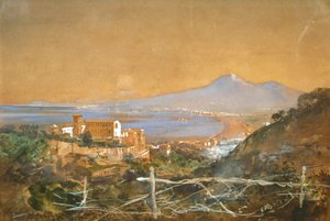 Il Golfo di Napoli, di Giacinto Gigante