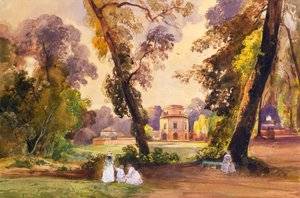 La casina di caccia nel parco di Caserta, c.1852-55