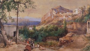 Veduta di Capri da Giacinto Gigante