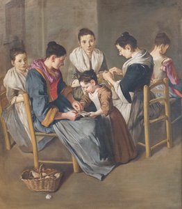 La scuola delle ragazze da Giacomo (1698 1767) Ceruti