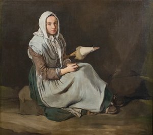 La filatrice da Giacomo (1698 1767) Ceruti
