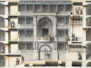 Il Teatro Imperiale Bolshoi Kamenny di San Pietroburgo. Parti dell