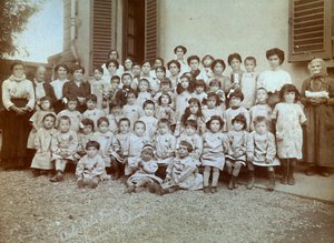 Bambini dei riservisti alla scuola materna 