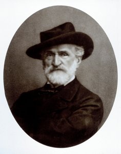 Ritratto di Giuseppe Verdi da Giacomo Brogi