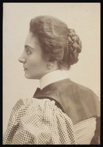 Ritratto di Gemma Bellincioni (1864-1950) di Giacomo Brogi (1822-1881) da Giacomo Brogi