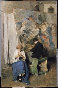 Vandalismo (povero vecchio!) da Giacomo Favretto