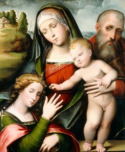 Il matrimonio mistico di Santa Caterina