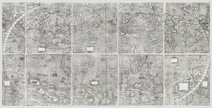 Mappa universale del mondo, Gastaldi, Giacomo da Giacomo Gastaldi
