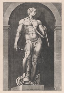 Speculum Romanae Magnificentiae: Perseo, fine XVI secolo da Giacomo Lauri