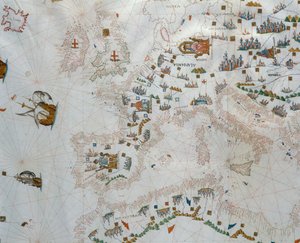 Una mappa nautica