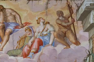 Cerere e Diana (dettaglio) da Giambattista Zelotti