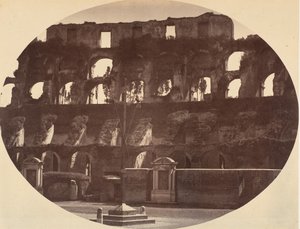 Interno del Colosseo, 1850s da Giambattista Altadonna
