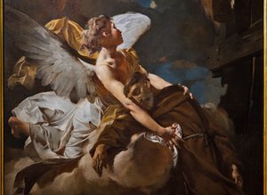 Estasi di San Francesco (dettaglio) da Giambattista Piazzetta