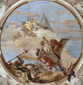 Bellerofonte su Pegaso, ca 1746 da Giambattista Tiepolo