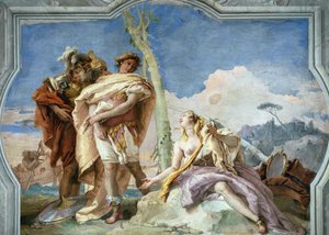 Rinaldo Abbandona Armida da Giambattista Tiepolo