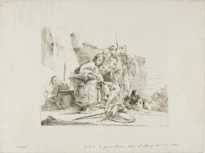Giovane Seduto Appoggiato a un