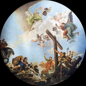 La scoperta della Vera Croce da Giambattista Tiepolo