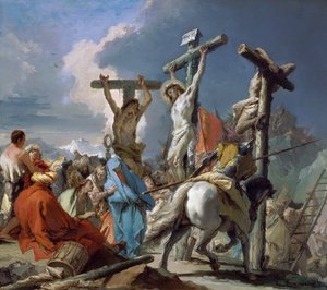 La crocifissione da Giambattista & Tiepolo Giandomenico (1727 1804) Tiepolo
