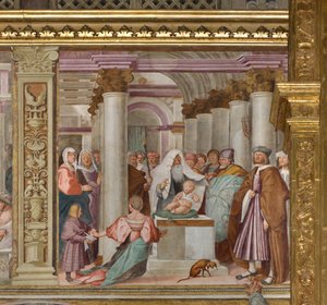 Navata Centrale, Quinta Campata Nord, Presentazione al Tempio, Gian Francesco Bembo