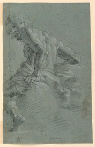 Studio di Hermes, Studio preparatorio per la Caduta dei Giganti, Affresco sul soffitto del Palazzo Moroni, Bergamo