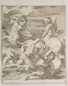 Battaglia tra Ercole e i Centauri, 1527 da Gian Jacopo Caraglio