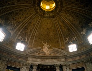 Interno della cupola, Chiesa di Sant