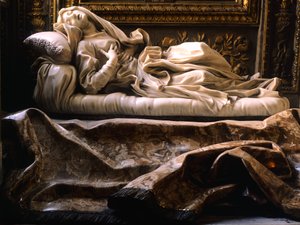 Italia, Roma, Chiesa di San Francesco Ripa, Beata Ludovica Albertoni