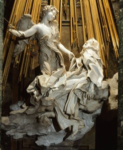 Italia, Roma, Chiesa di Santa Maria della Vittoria, Estasi di Santa Teresa d