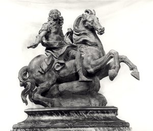 Modello per il monumento a Luigi XIV da Gian Lorenzo Bernini