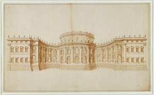Progetto per il Louvre ... da Gian Lorenzo Bernini