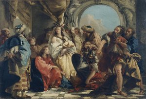 Cristo e la donna adultera da Giandomenico (1727 1804) Tiepolo