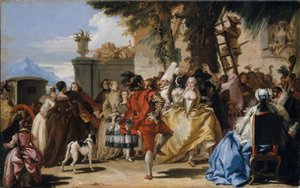 Una Danza in Campagna da Giovanni Domenico Tiepolo
