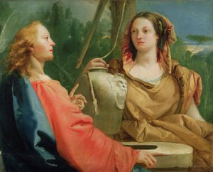 Cristo e la Samaritana da Giovanni Domenico Tiepolo