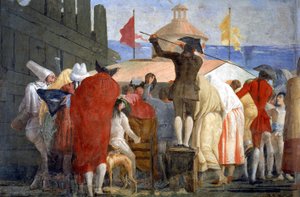 Il Nuovo Mondo, 1791-97 da Giovanni Domenico Tiepolo
