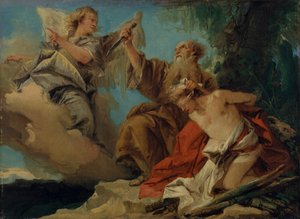 Il sacrificio di Isacco da Giovanni Domenico Tiepolo
