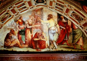 La Decapitazione di San Giovanni Battista, 1519 da Giannicola di Paolo