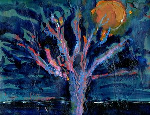 Albero e luna di fragola, 2016