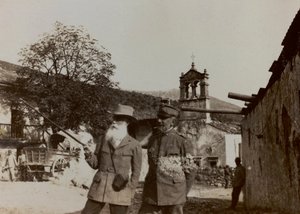 Album "Immagini di Guerra II": soldati italiani in Val Chiusone a Podsenica, 09/1917